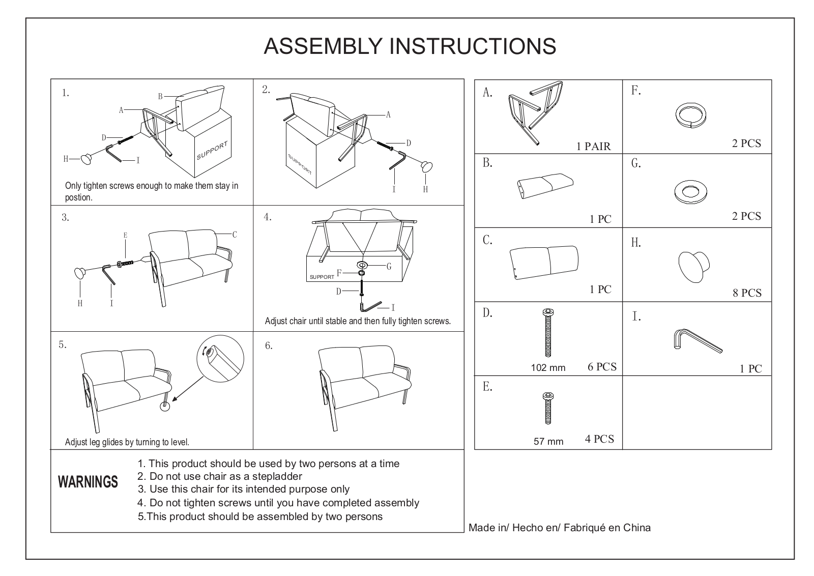 Ebern Designs EBRD7875 Assembly Instructions - ManualMachine.com