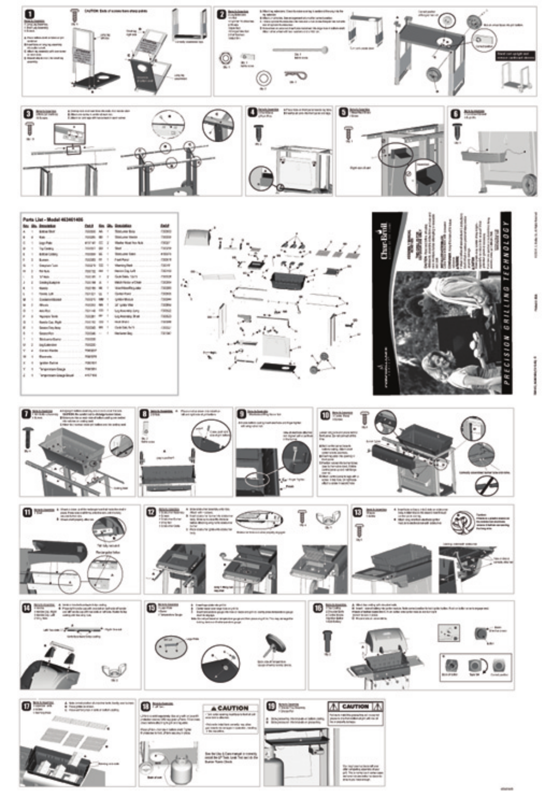 Charbroil 463461406 Owner's Manual