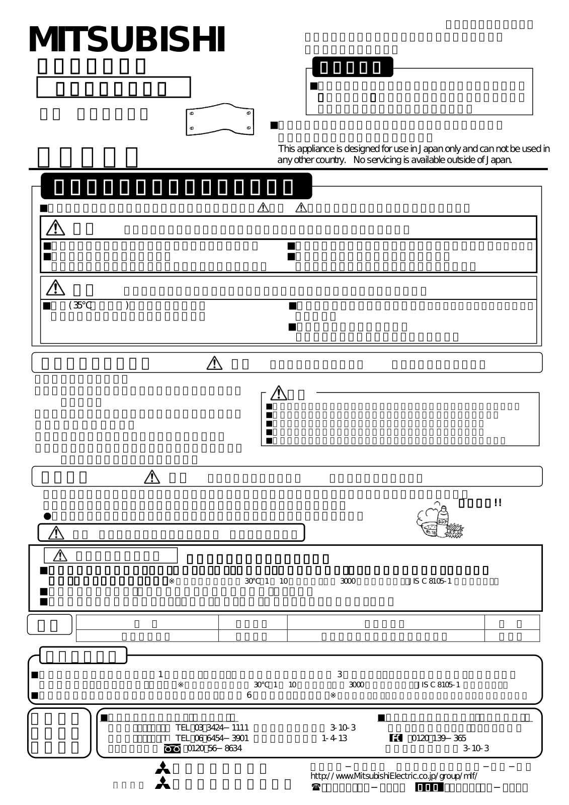 Melco LV4171 User Manual