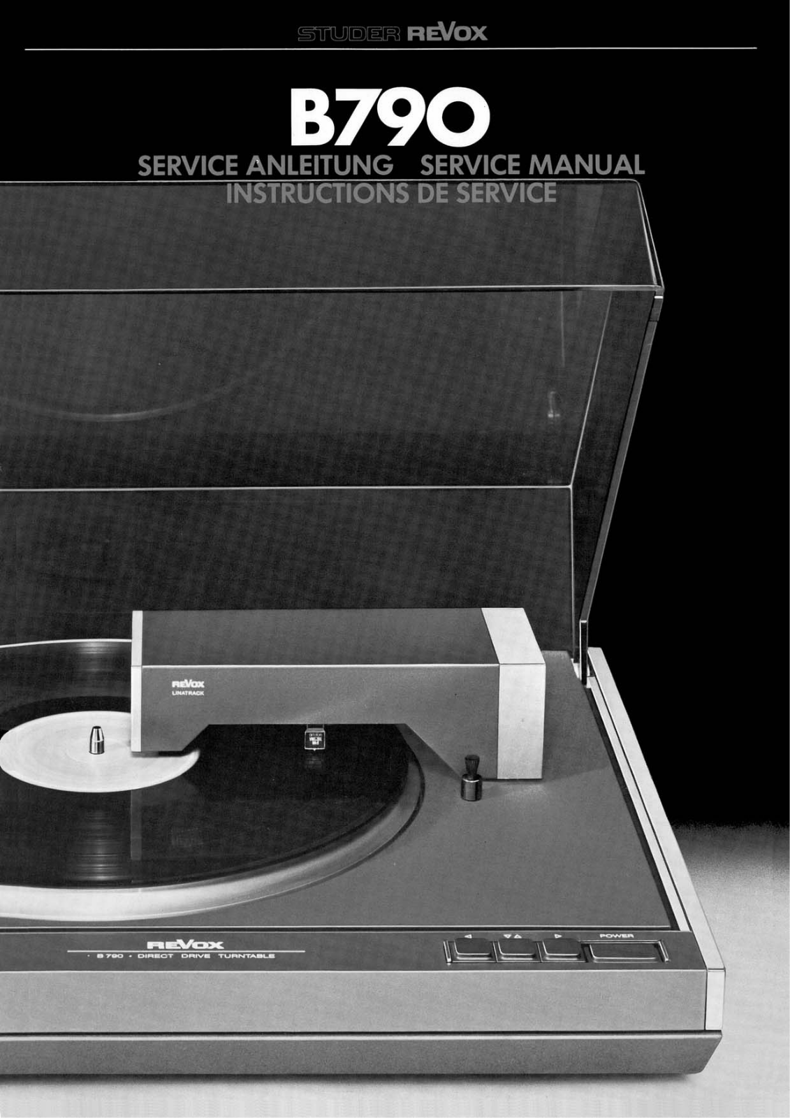 Revox B790 User Manual