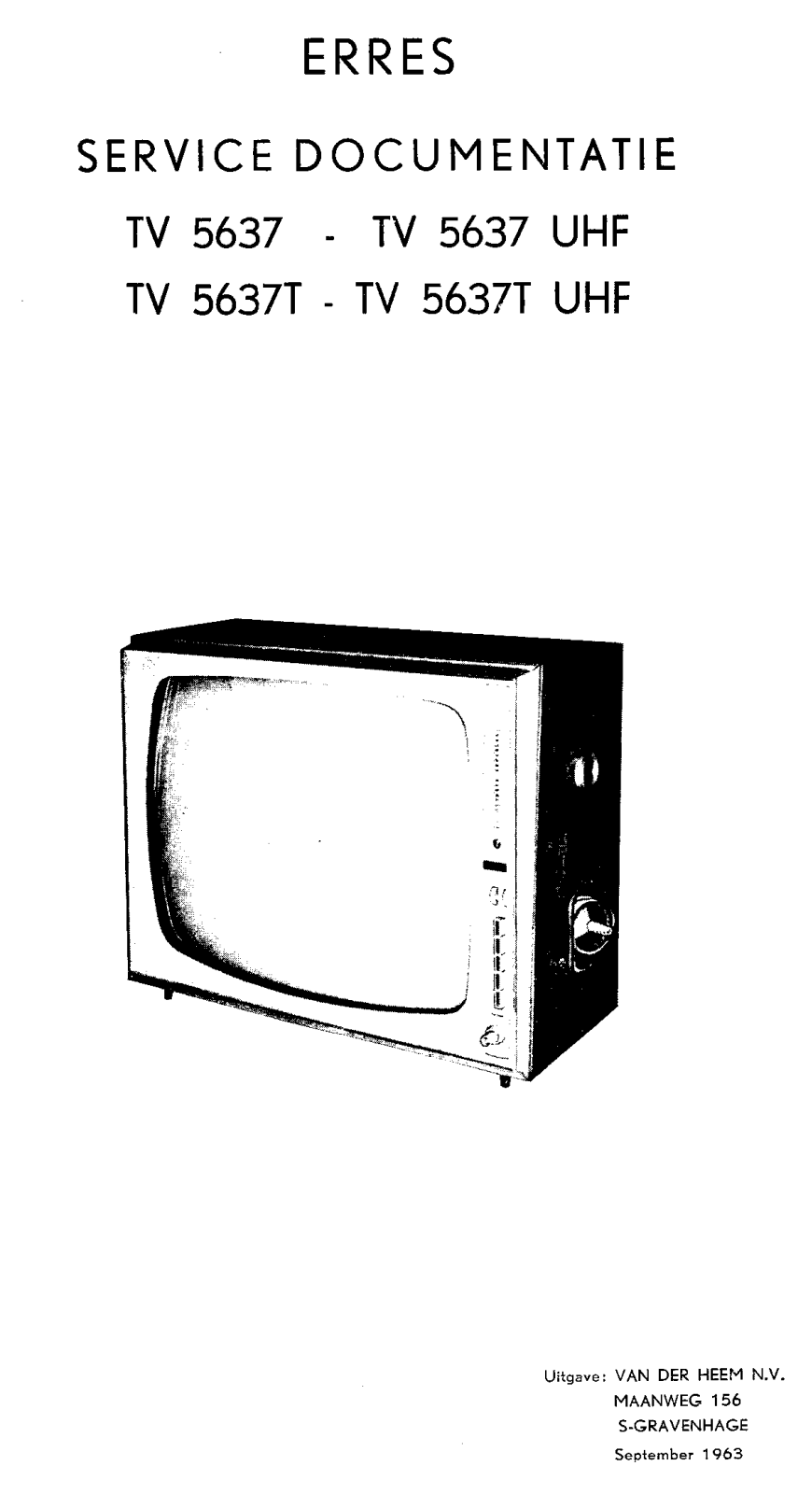 Erres tv5637 schematic