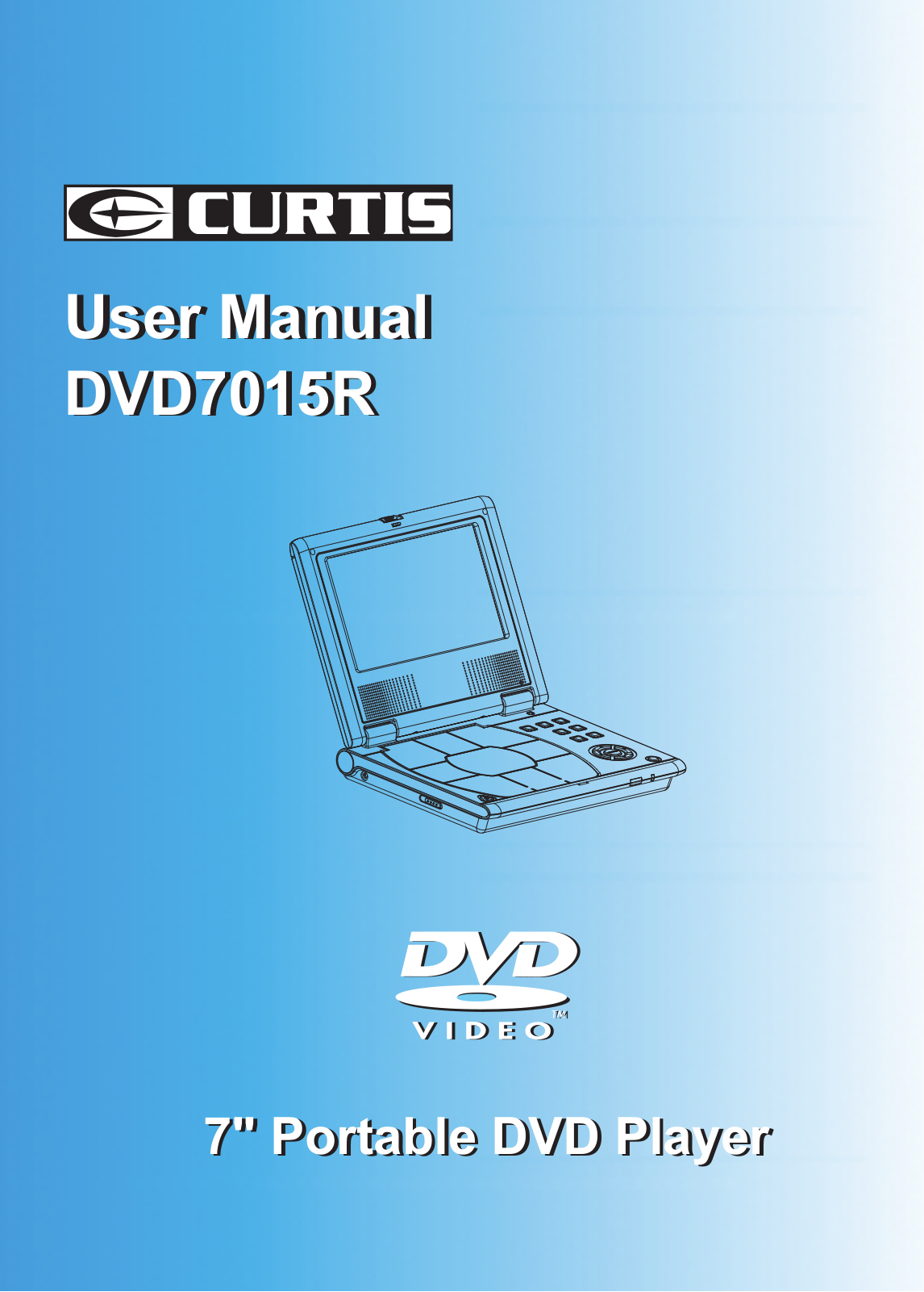 CURTIS DVD7015R User Manual