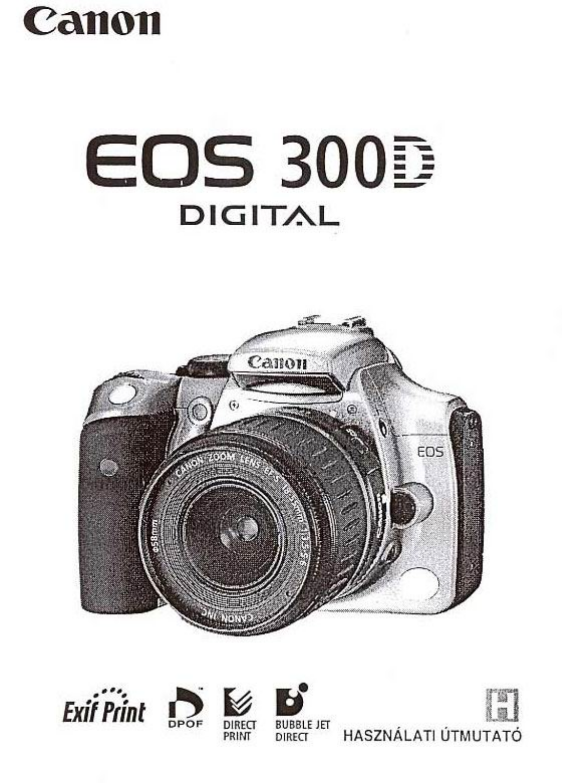 Canon EOS 300D Digital User Manual