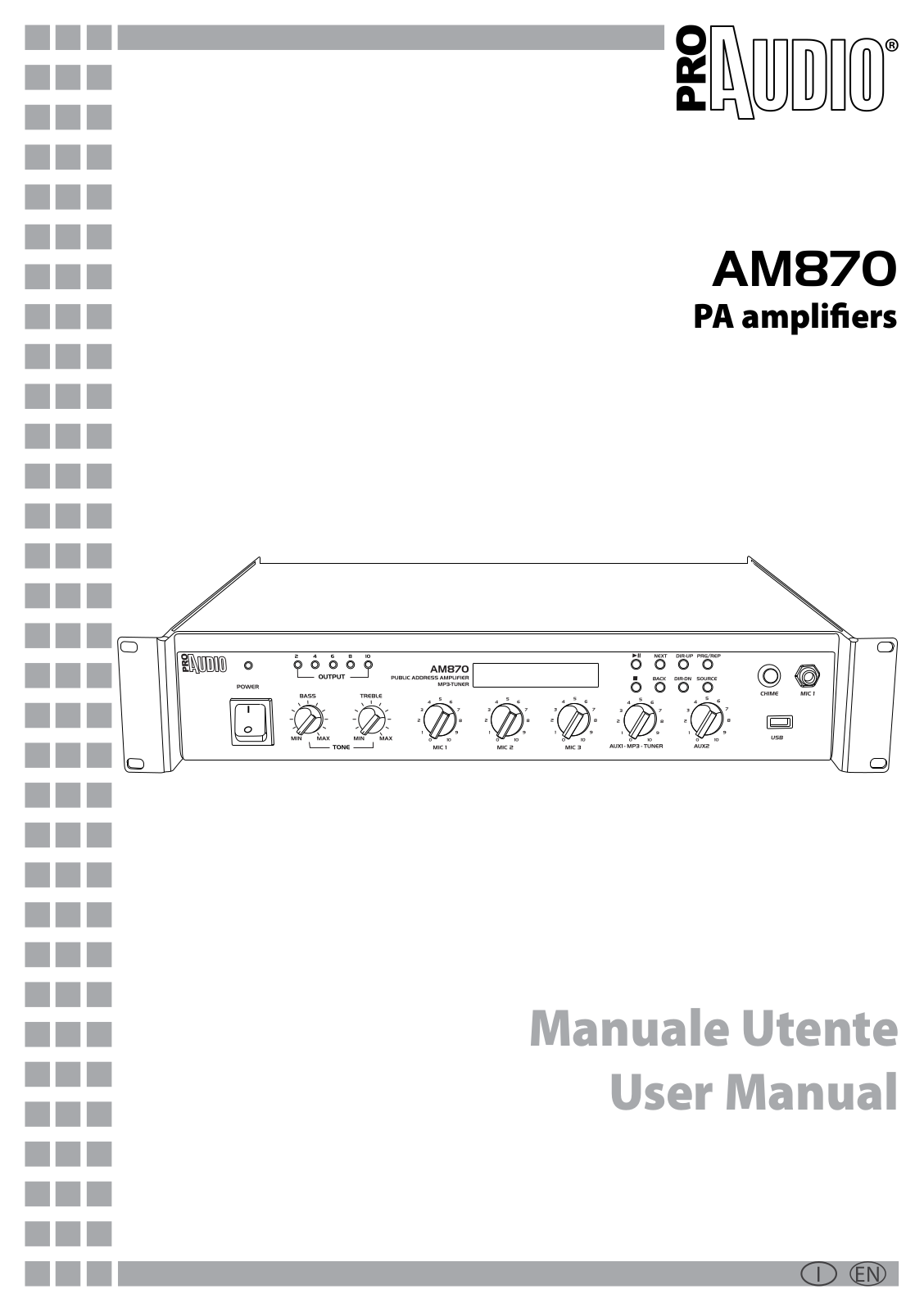 Pro Audio AM870 User Manual - ManualMachine.com