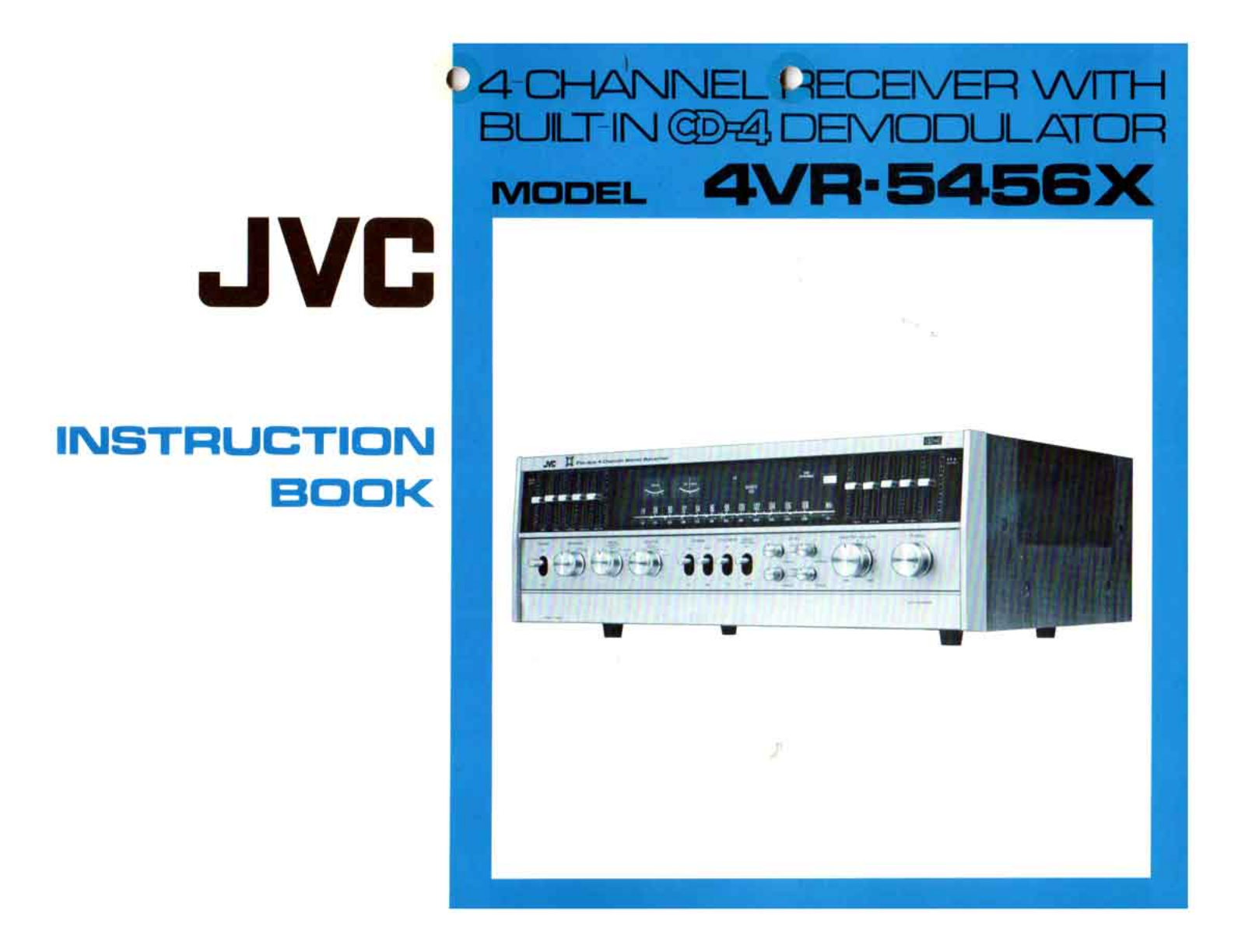 JVC 4-VR-5456-X Owners manual