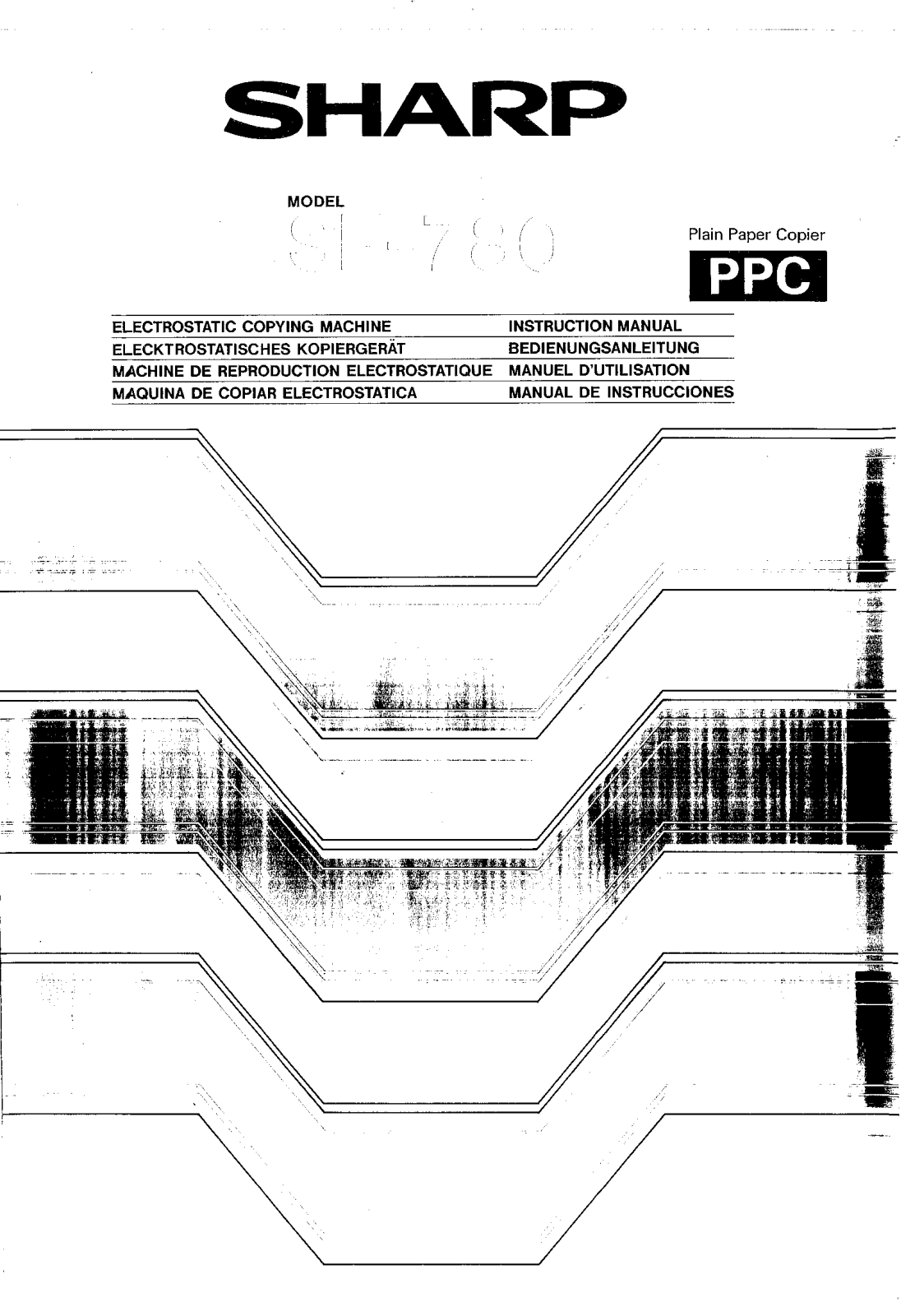 Sharp SF-780 User Manual