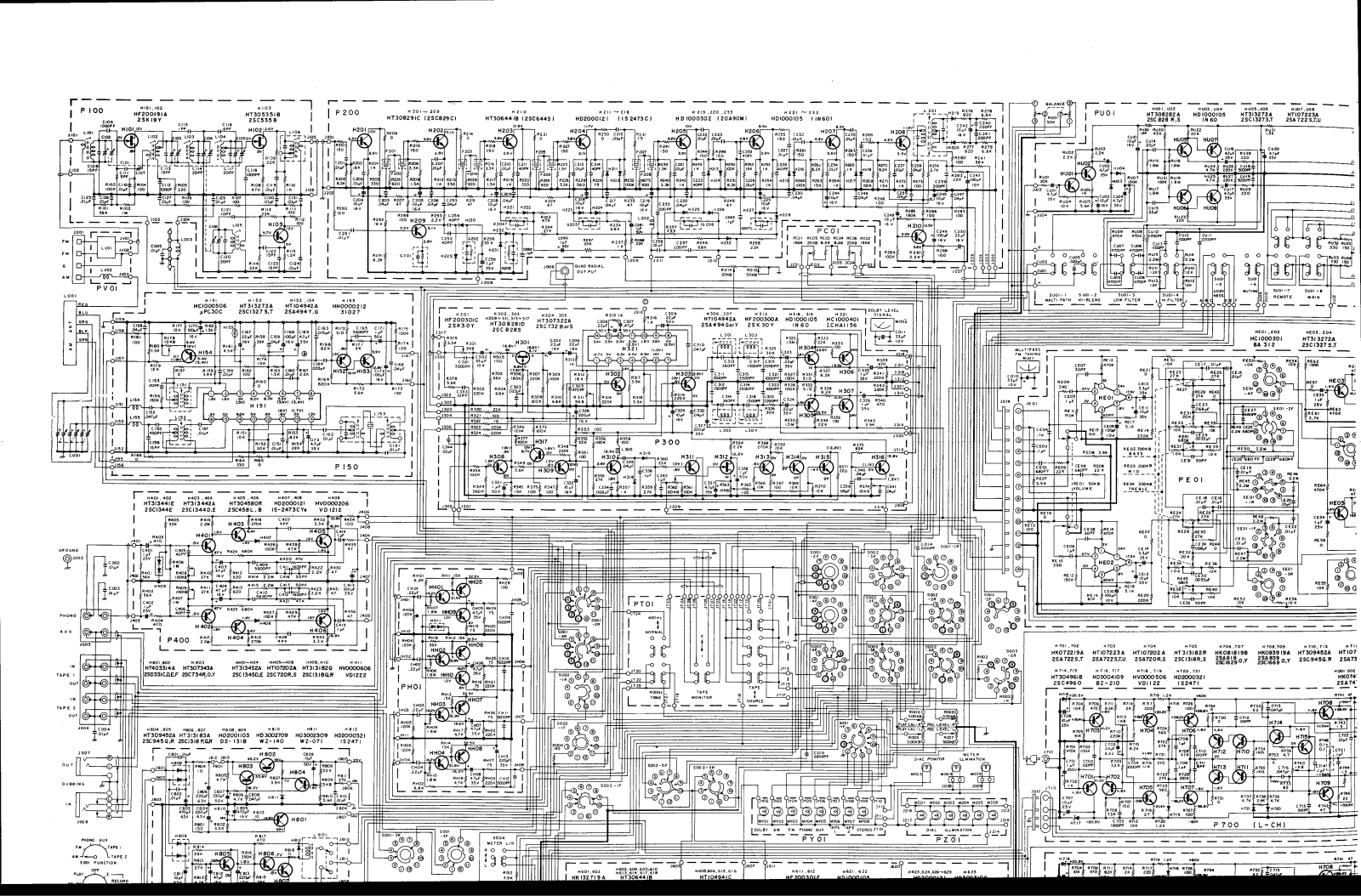 Marantz 2325 Schematics