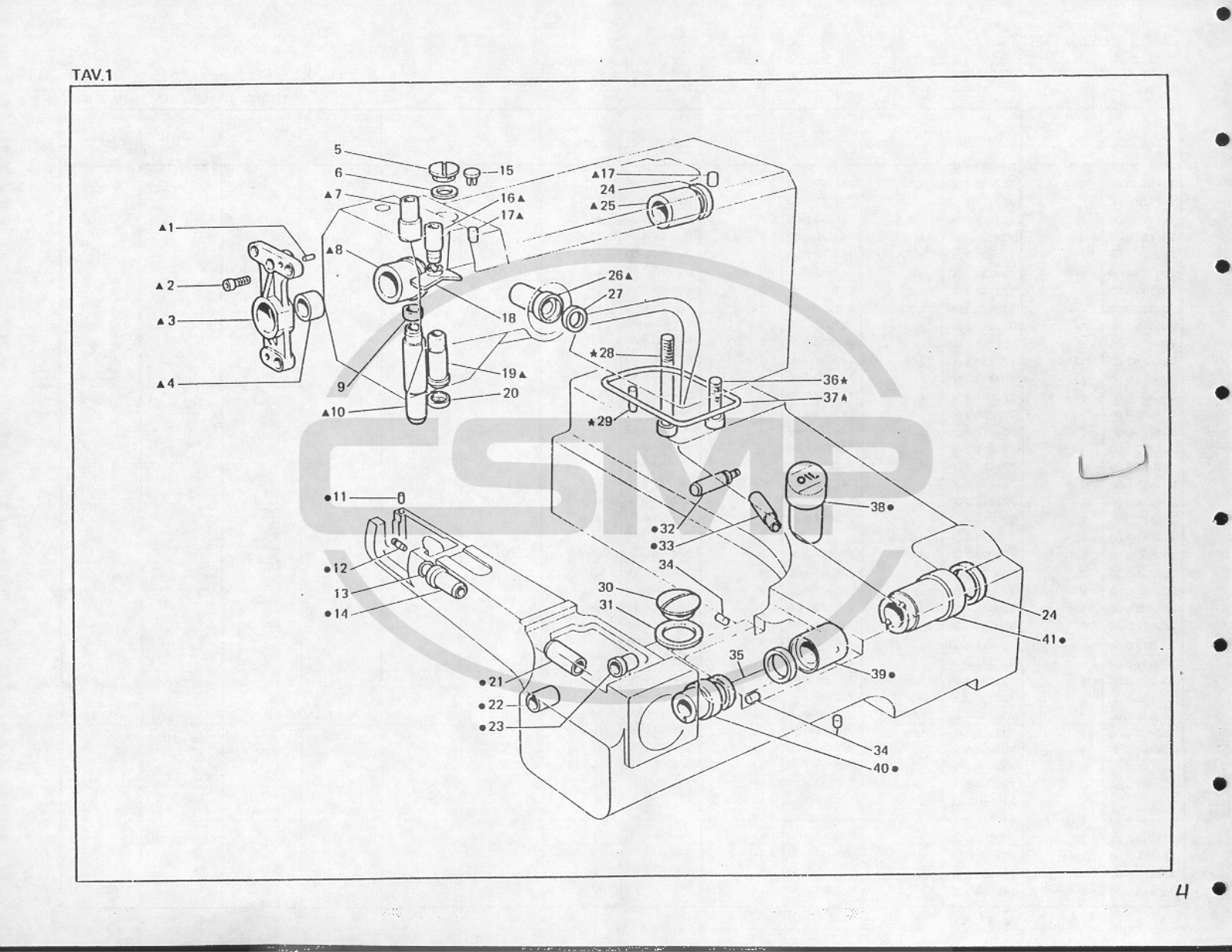 Rimoldi 184-00-2CA-11 Parts Book