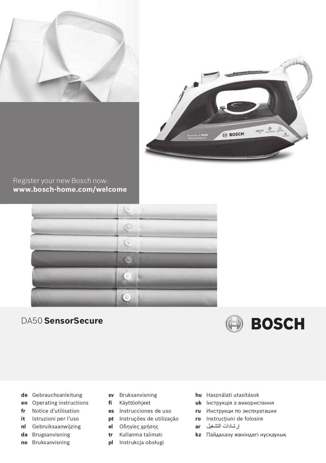 BOSCH TDA5024210 User Manual