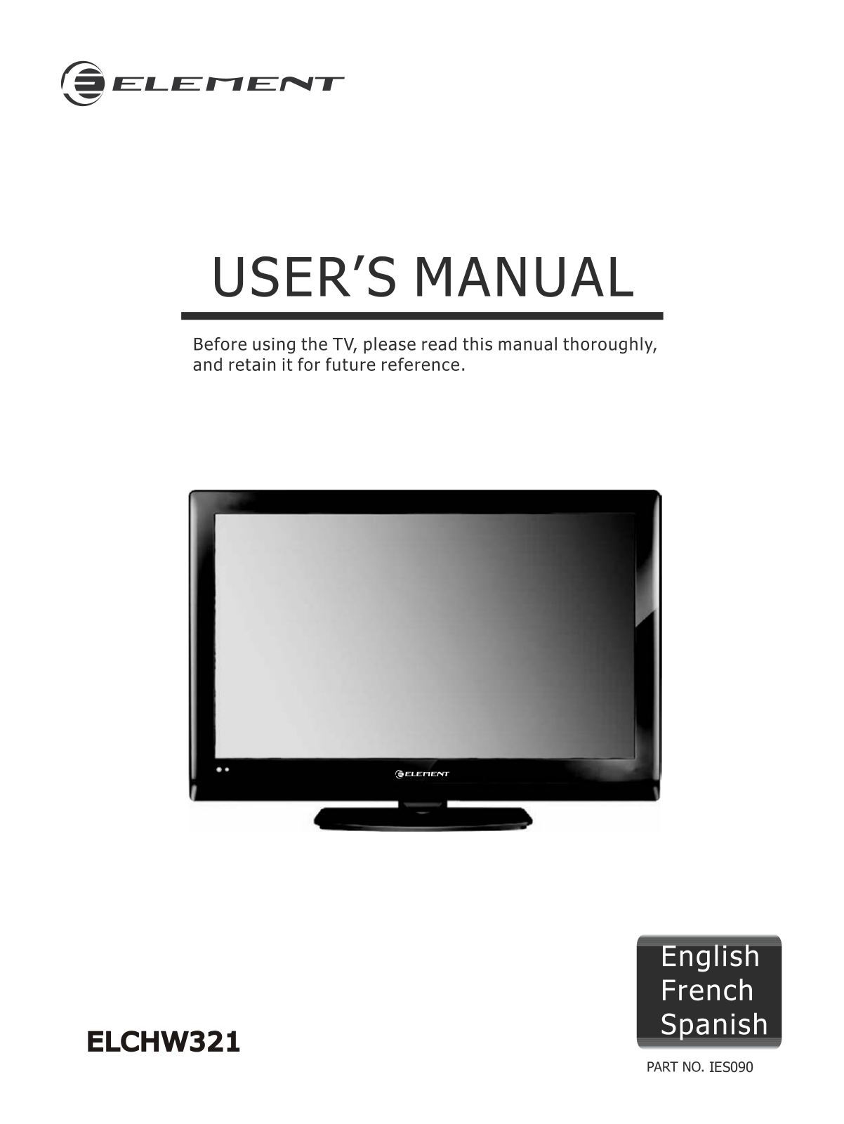 Element ELCHW321 User Manual