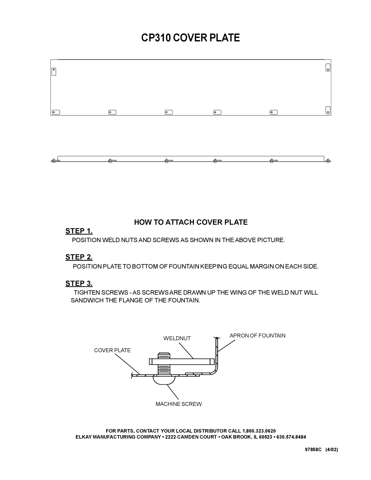 Elkay CP310 User Manual