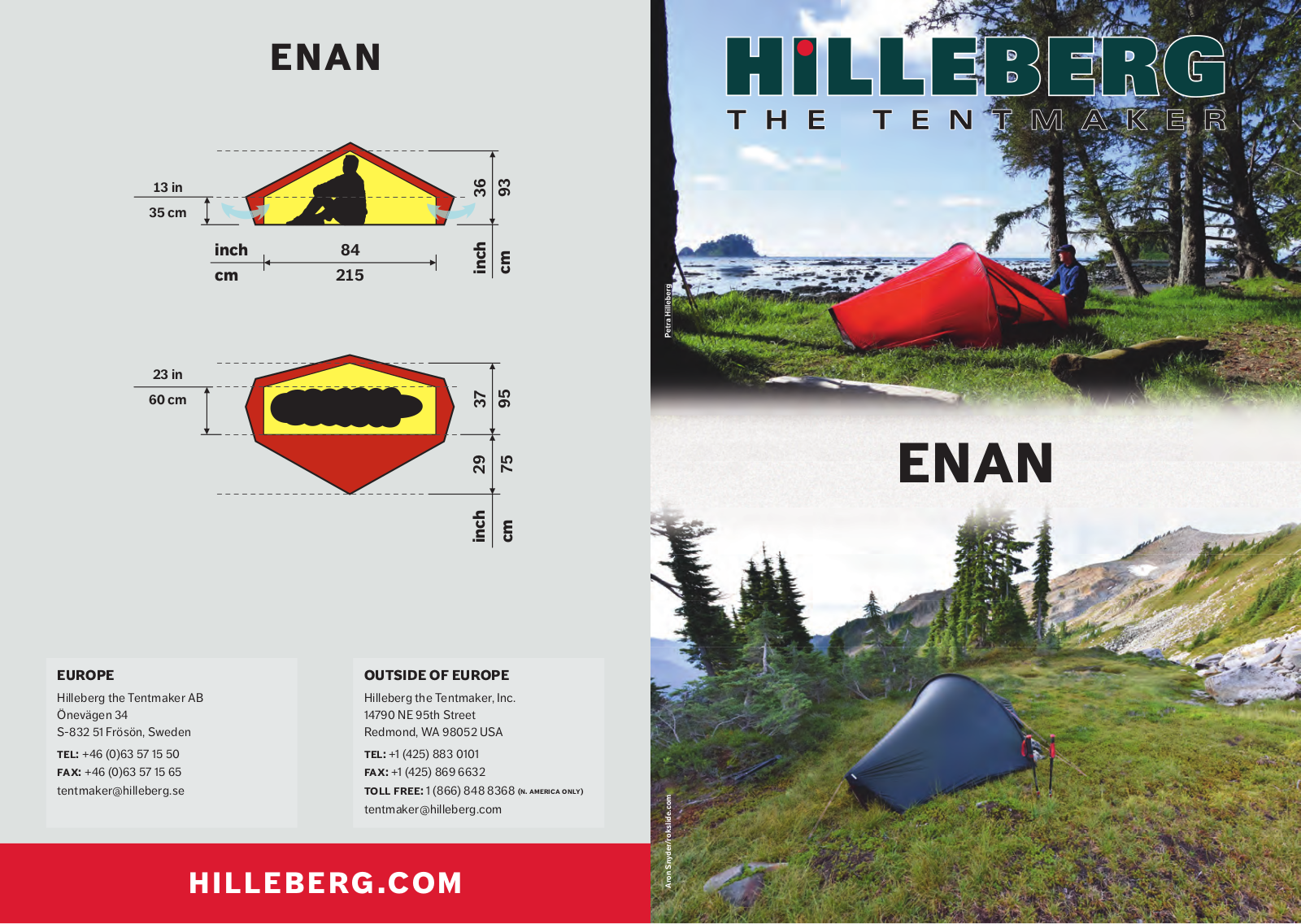 Hilleberg Enan User Manual