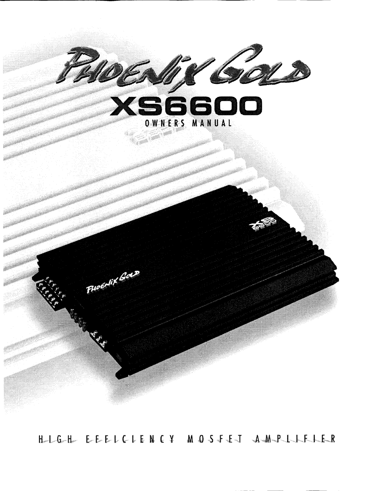 Phoenix Gold XS 6600 User Manual