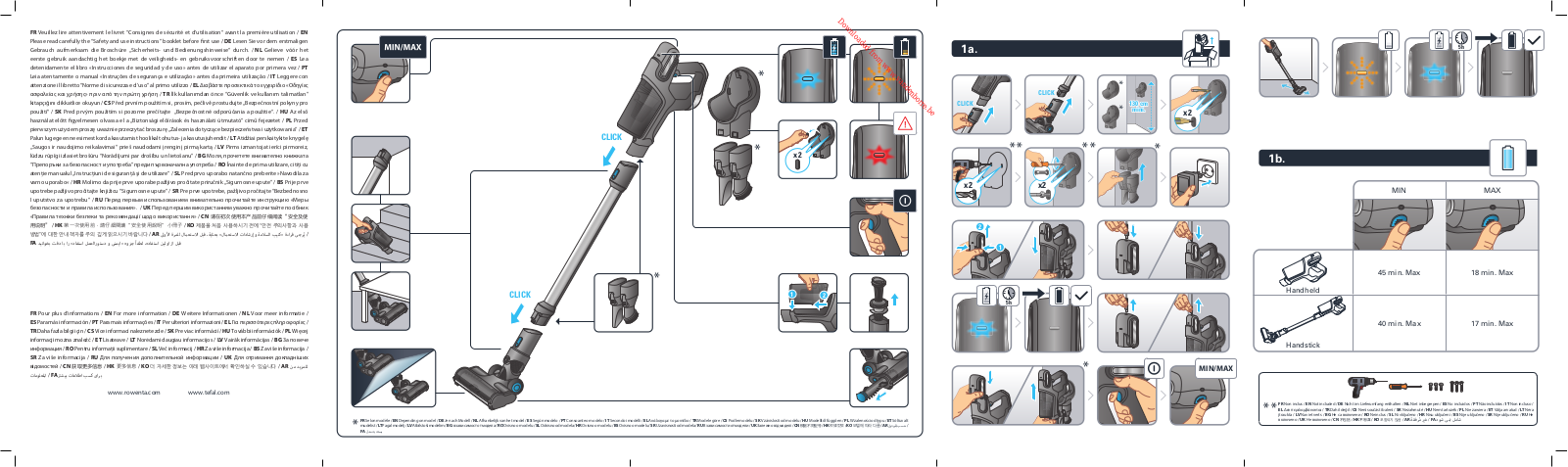 ROWENTA X-PERT 160 User Manual