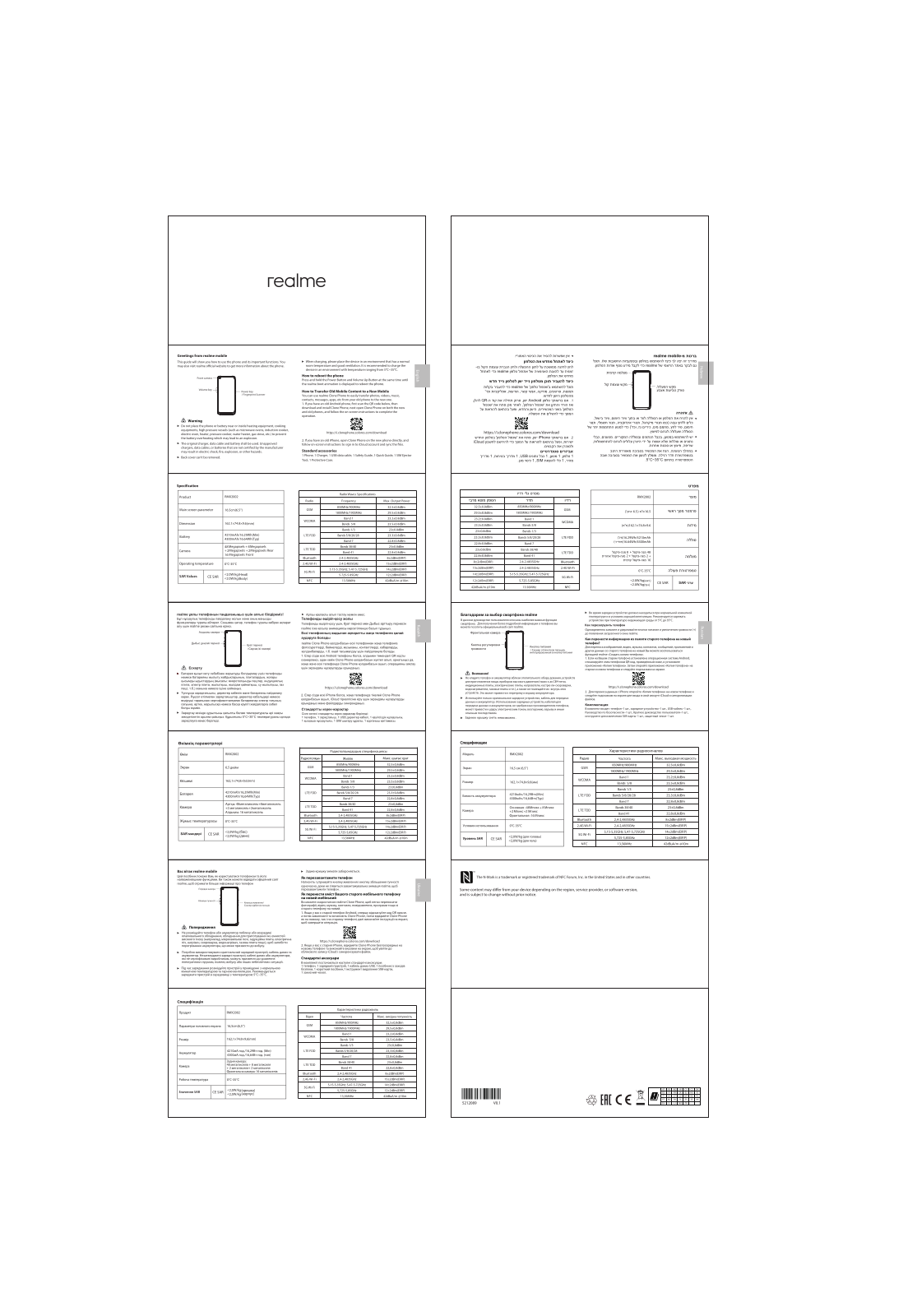 Realme RMX2002 User Manual