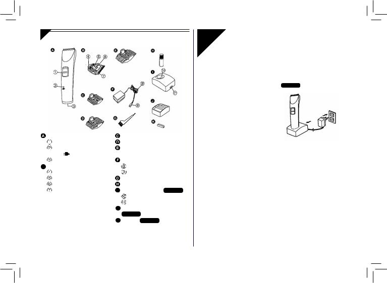 Panasonic ER-1420, ER-1410 User Manual