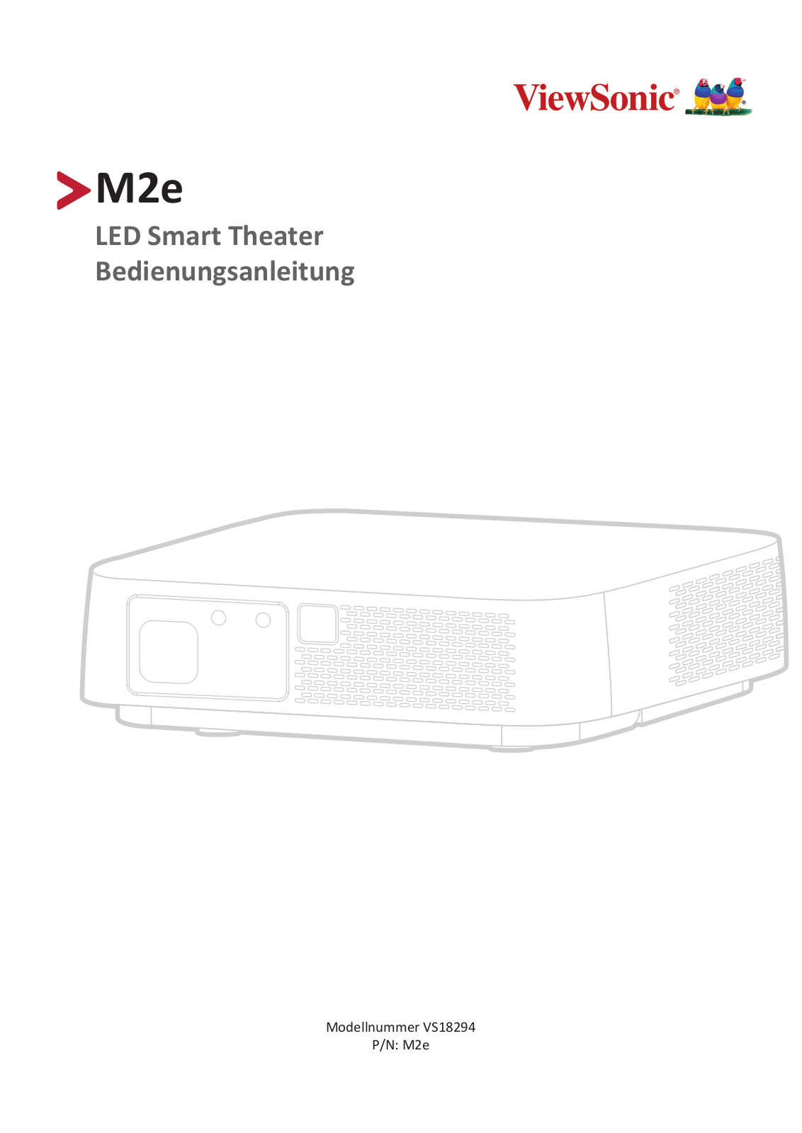 Viewsonic M2e, VS18294 User guide