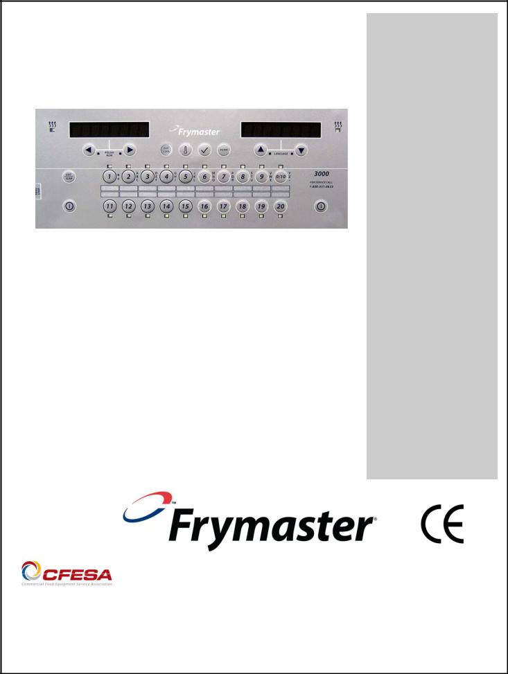 Frymaster FPGL530CA, FPGL430CA User Manual