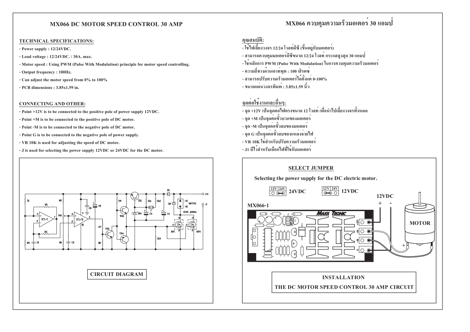 FutureKit MXA066 User guide - ManualMachine.com