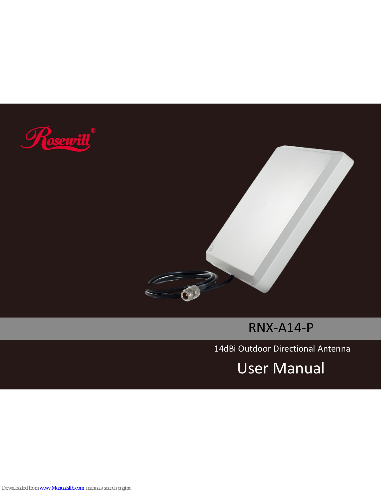 Rosewill RNX-A14-P User Manual