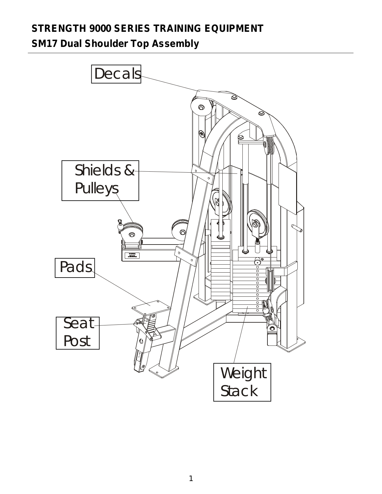 Life Fitness SM17 User Manual