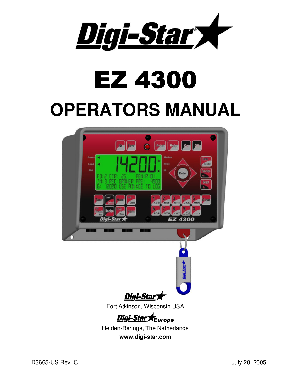 Digi-Star EZ4300 User Manual