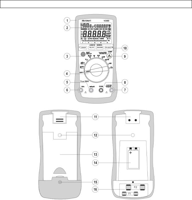 VOLTCRAFT VC880 User guide