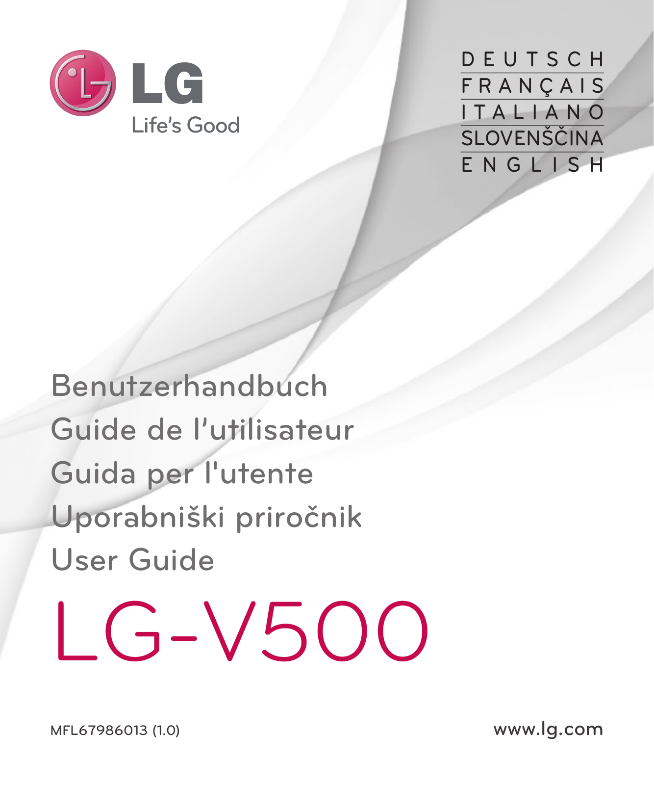 LG LGV500 Owner’s Manual