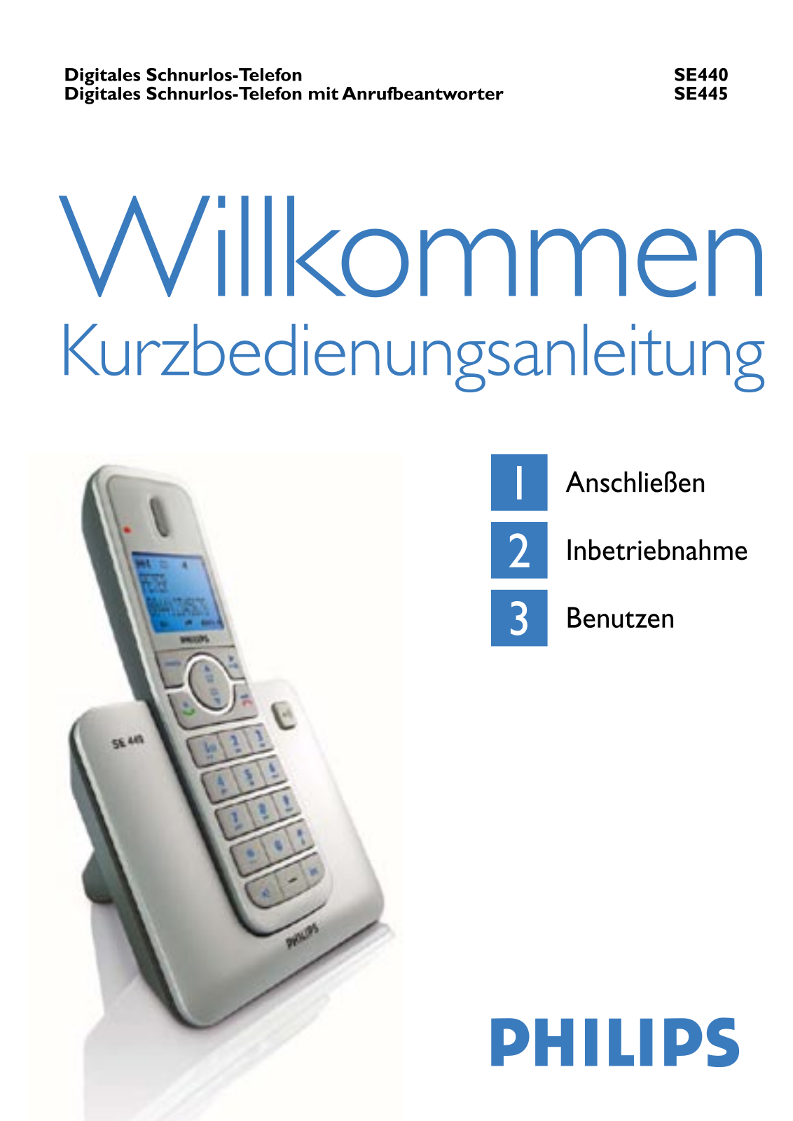 Philips SE4401S/06, SE4451S/06 quick start guide - ManualMachine.com