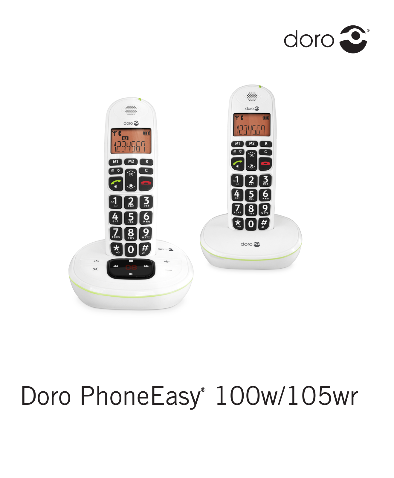 Doro PhoneEasy 105wr, PhoneEasy 100w User Manual