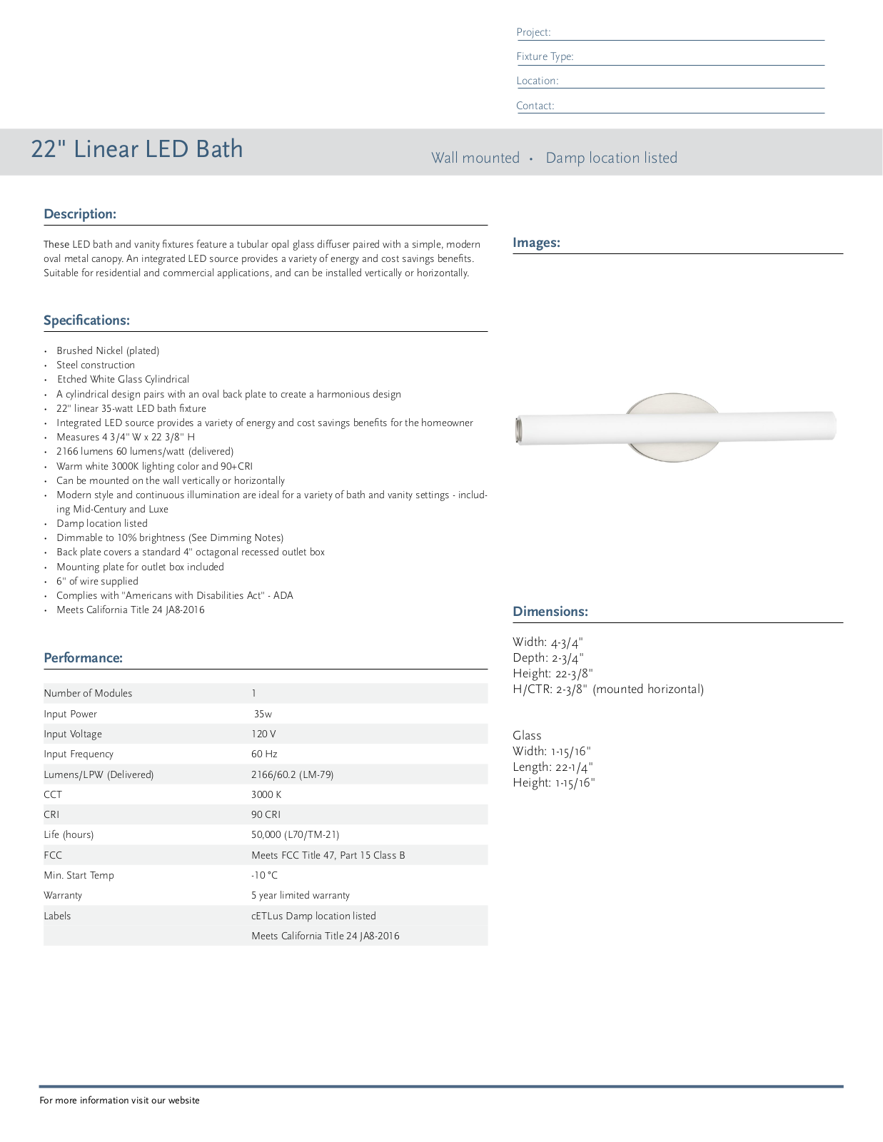 Joss & Main ORLS5442 Specifications - ManualMachine.com