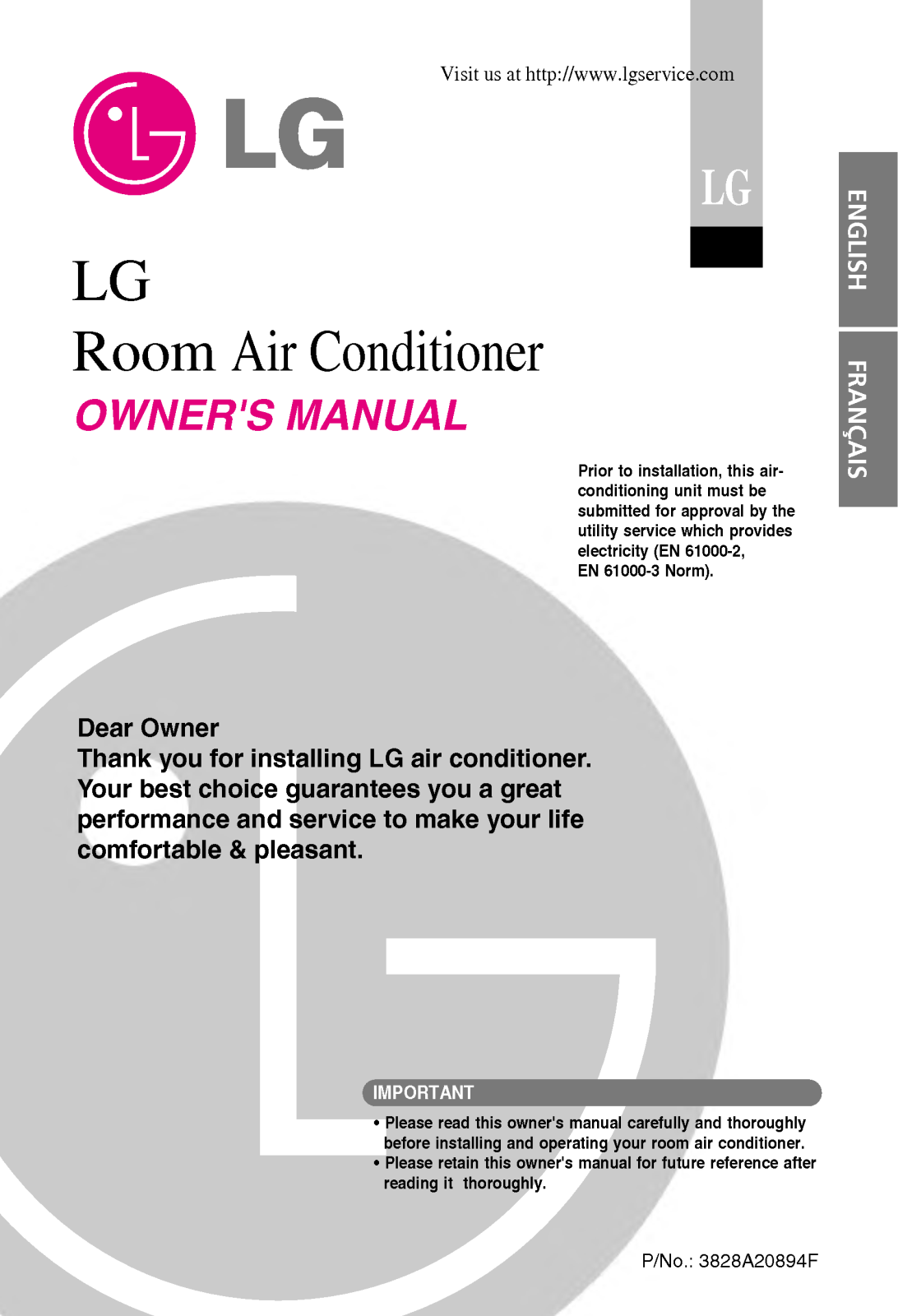 LG C24AWR S30 User Manual