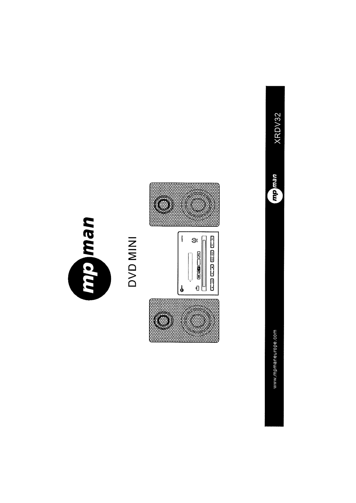 Mpman XRDV32 INSTRUCTION MANUAL