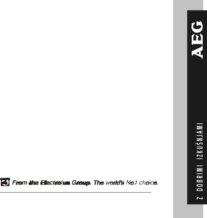 AEG S2843DT7 Manual