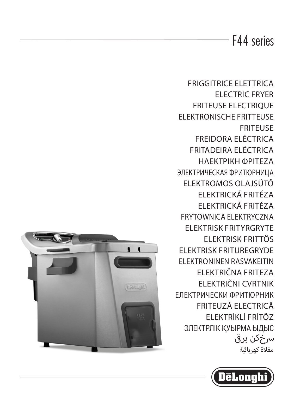 De Longhi F44532CZ, F44510CZ, F44520CZ User Manual