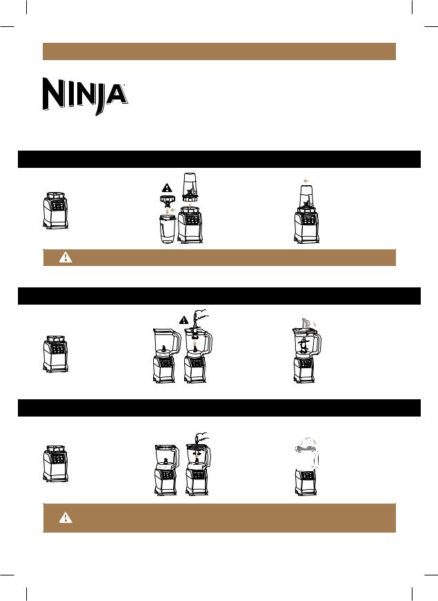 Ninja Kitchen System BL494 User Manual
