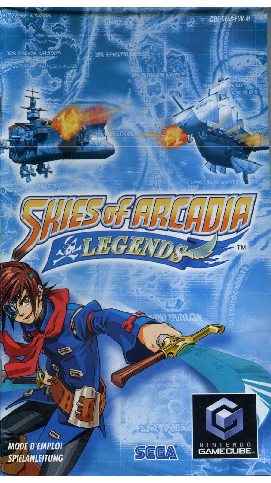 SEGA SKIES OF ARCADIA LEGENDS User Manual