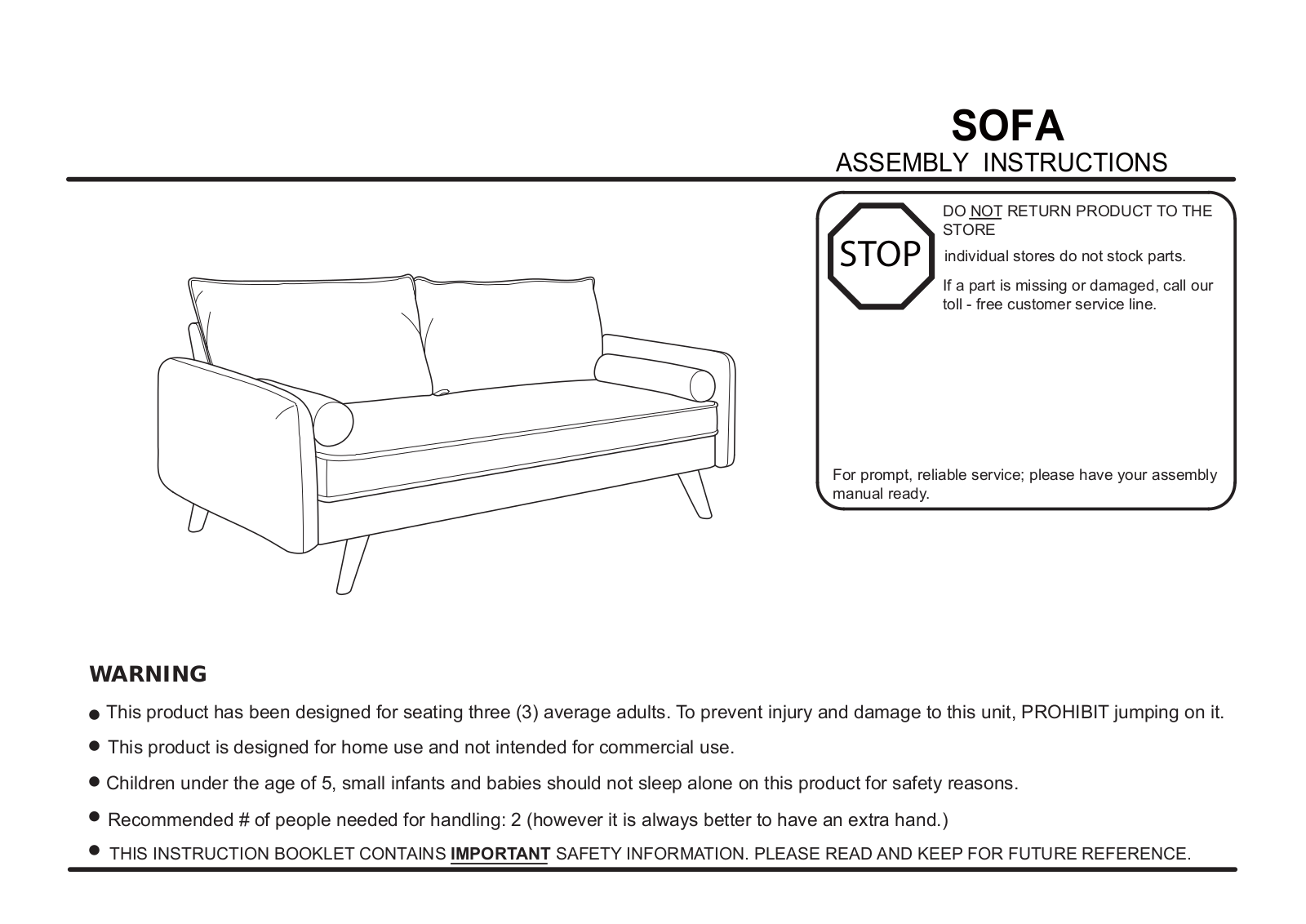 Mercury Row W003228388 Assembly Instructions - ManualMachine.com