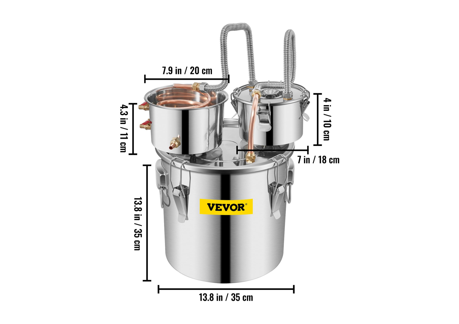VEVOR FXNU1268 Dimensions - ManualMachine.com