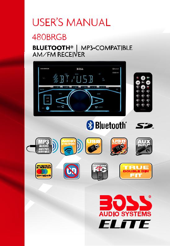 Boss Audio 480BRGB User Manual