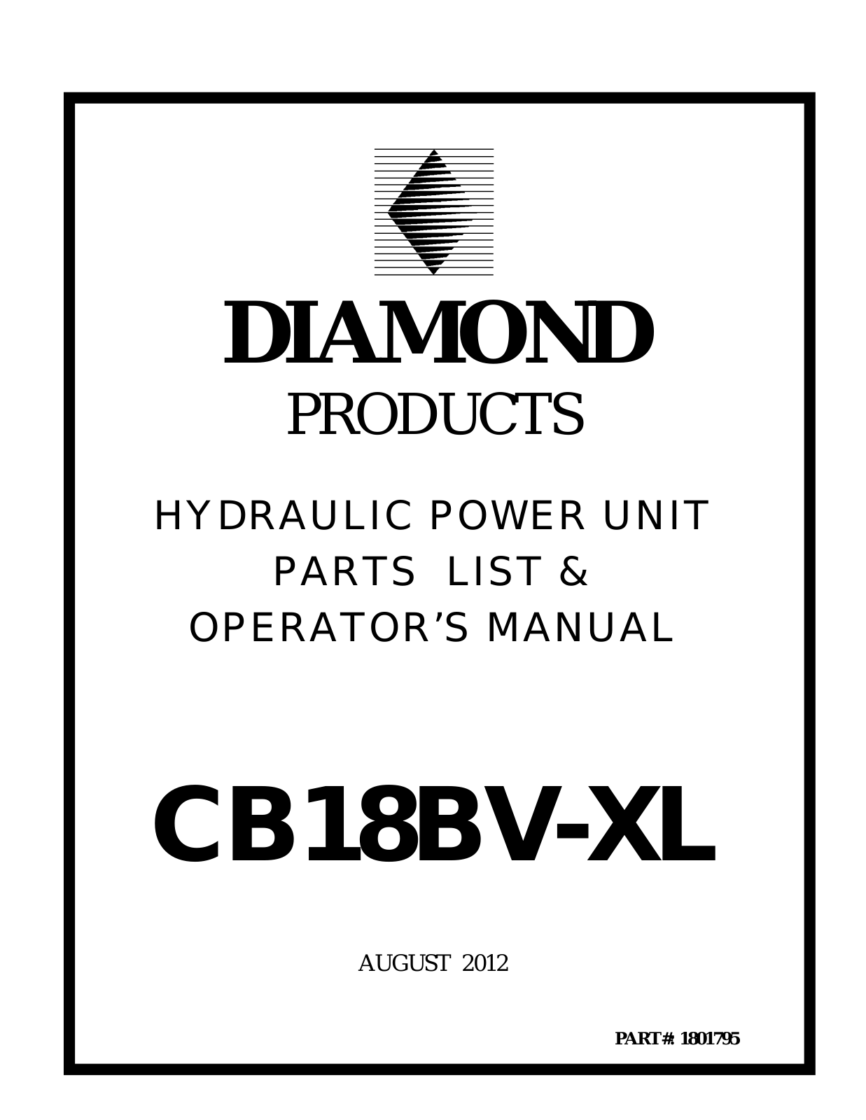 Diamond CB18BV-XL User Manual