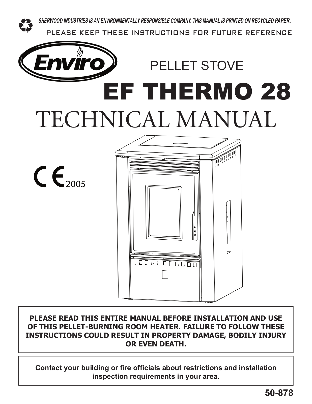 Enviro EF THERMO 28 User Manual