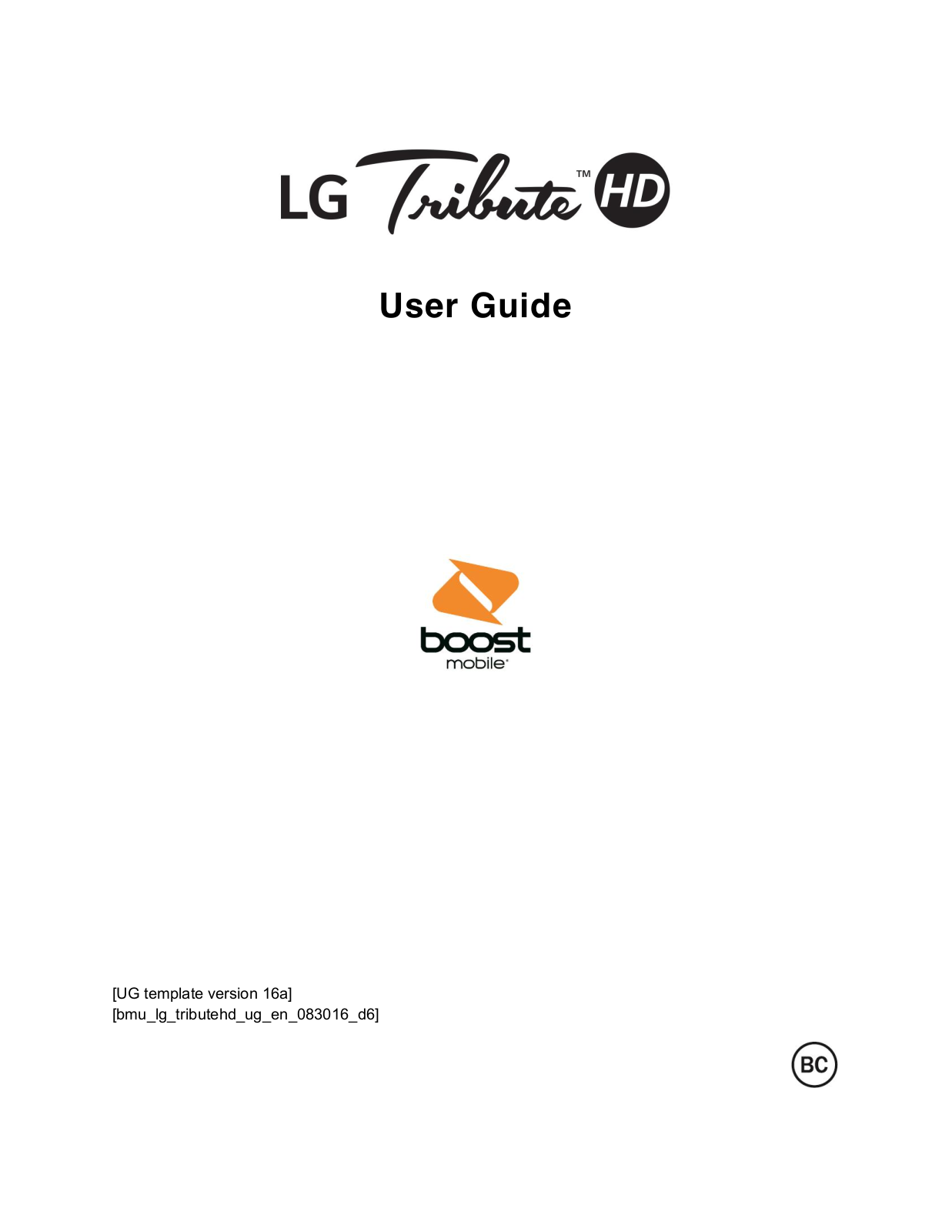 LG LS676 User Guide