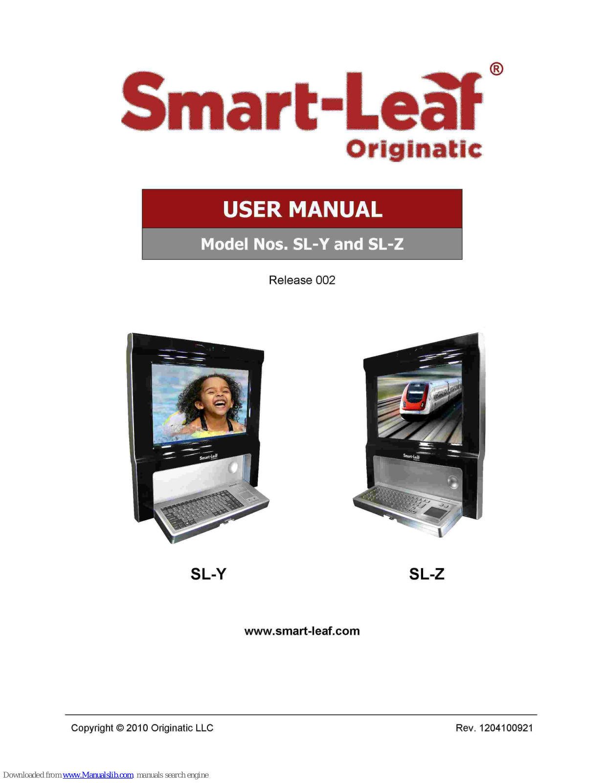 Smart-Leaf SL-Y,SL-Z User Manual