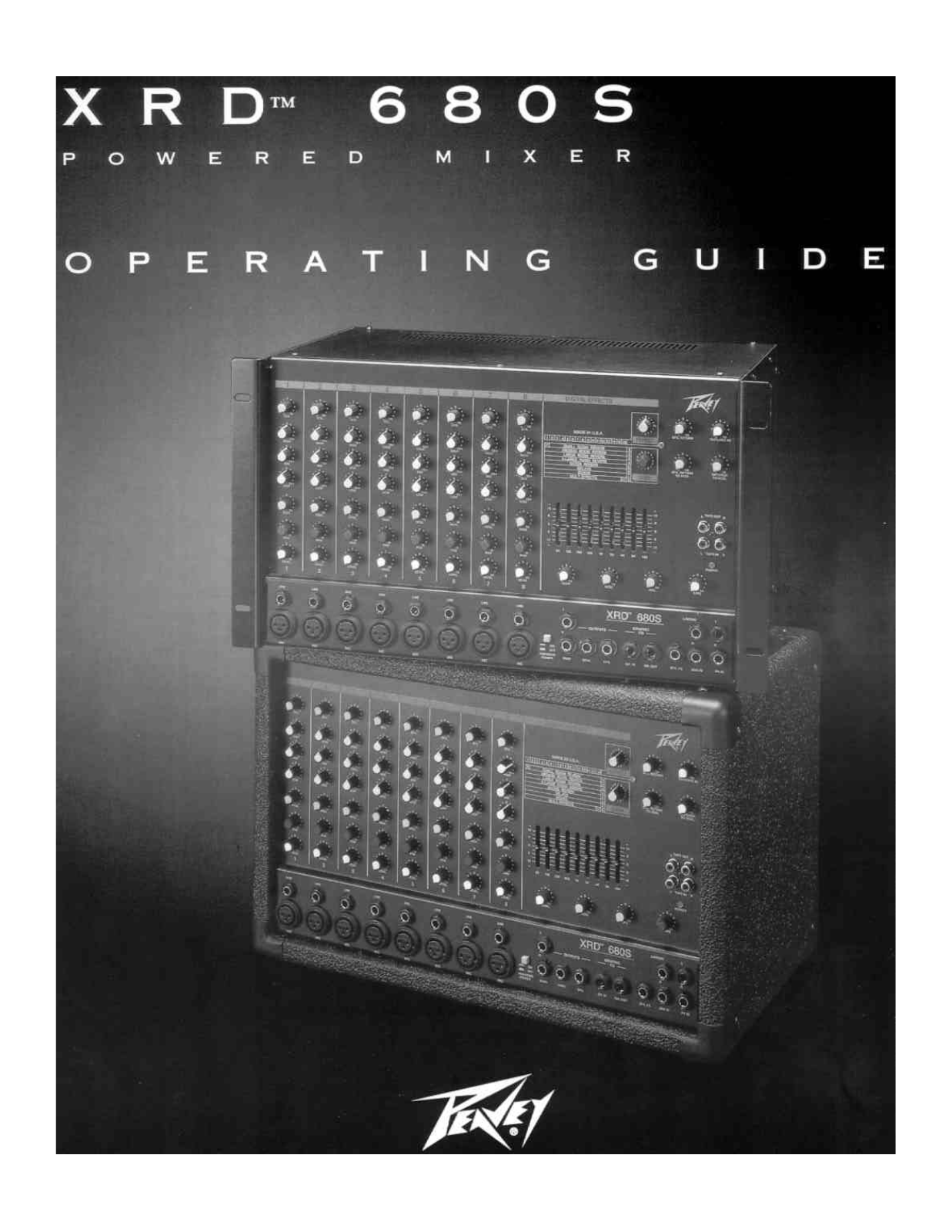 Peavey XRD 680S User Manual