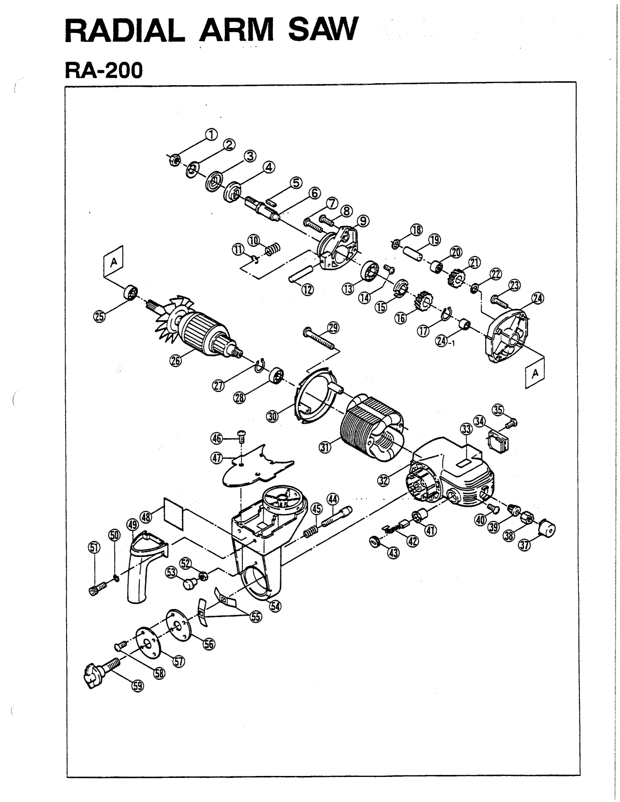 Ryobi RA200 User Manual