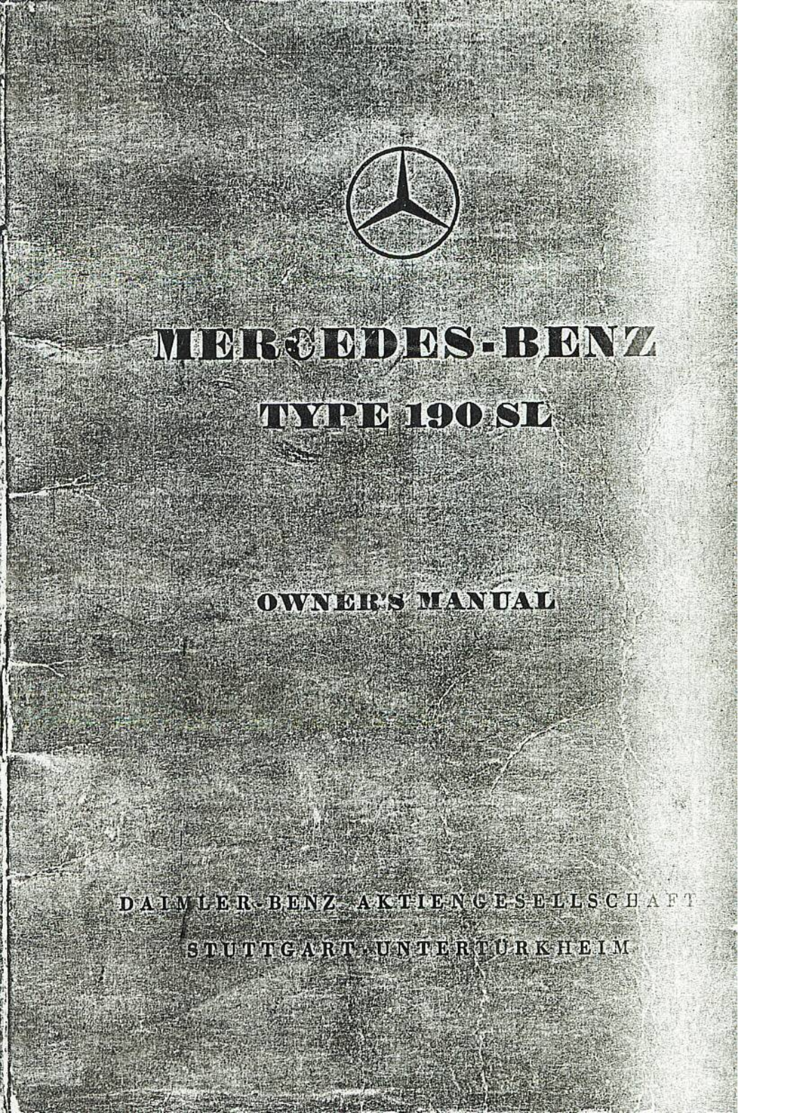 Mercedes 190 1959 User Manual