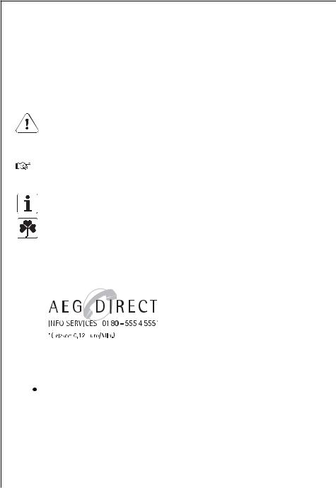 AEG A85210GT User Manual