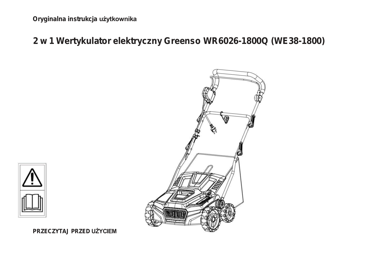 GREENSO WE38-1800 User guide - ManualMachine.com