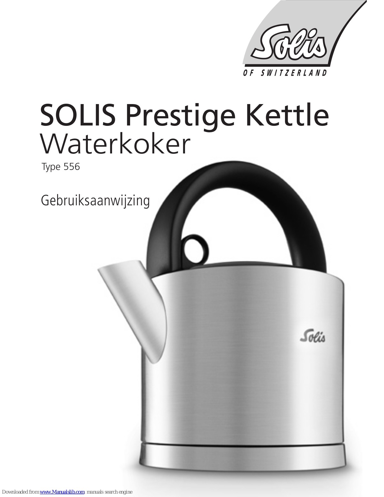 SOLIS Prestige 556 User Manual